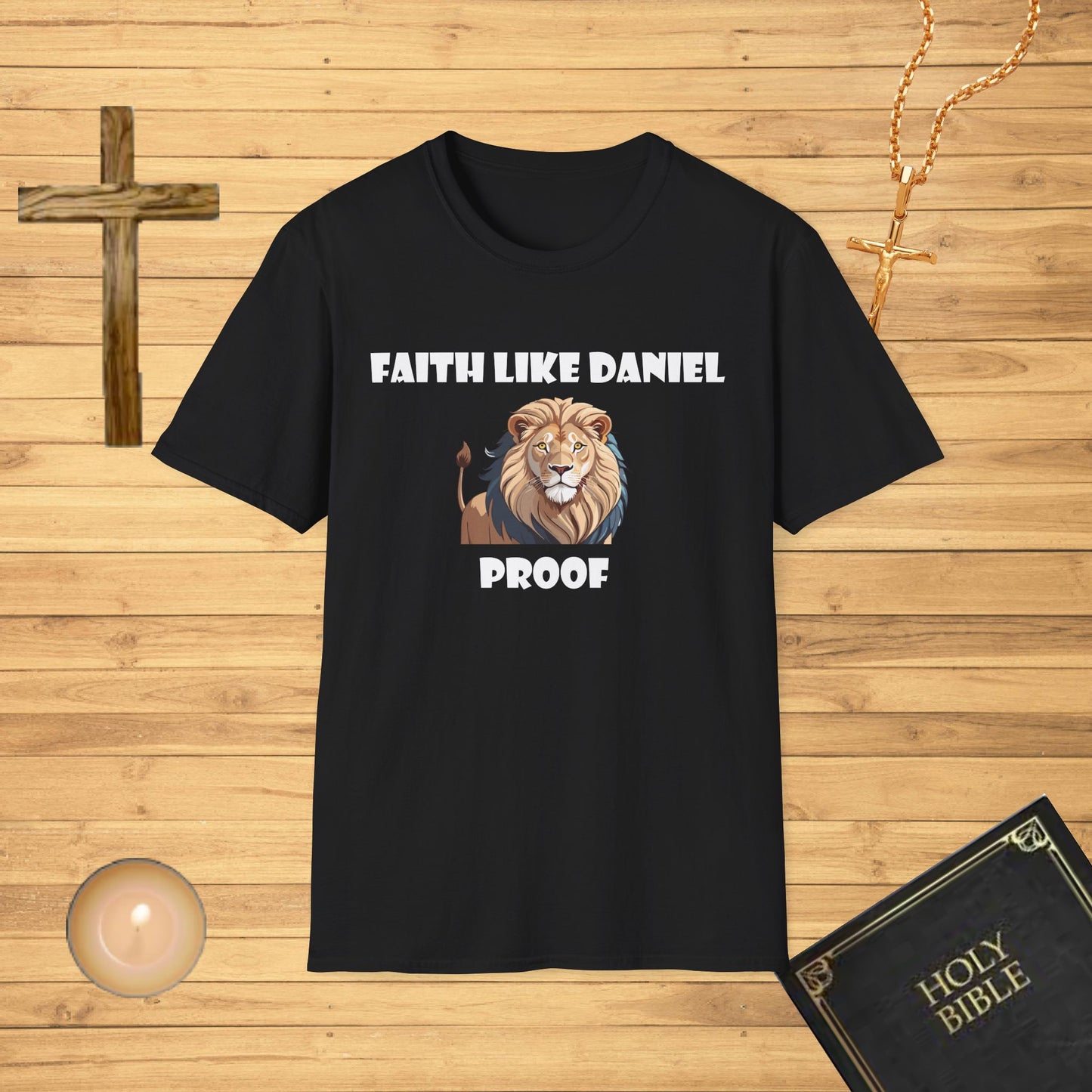 Faith like daniel, lion proof