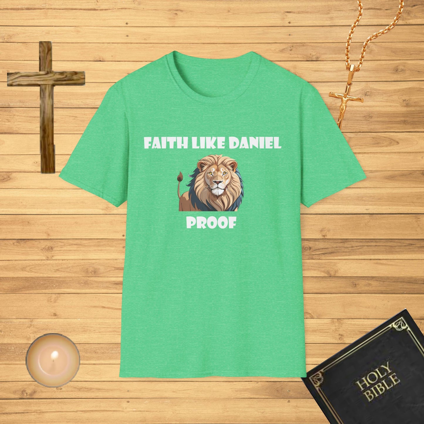 Faith like daniel, lion proof