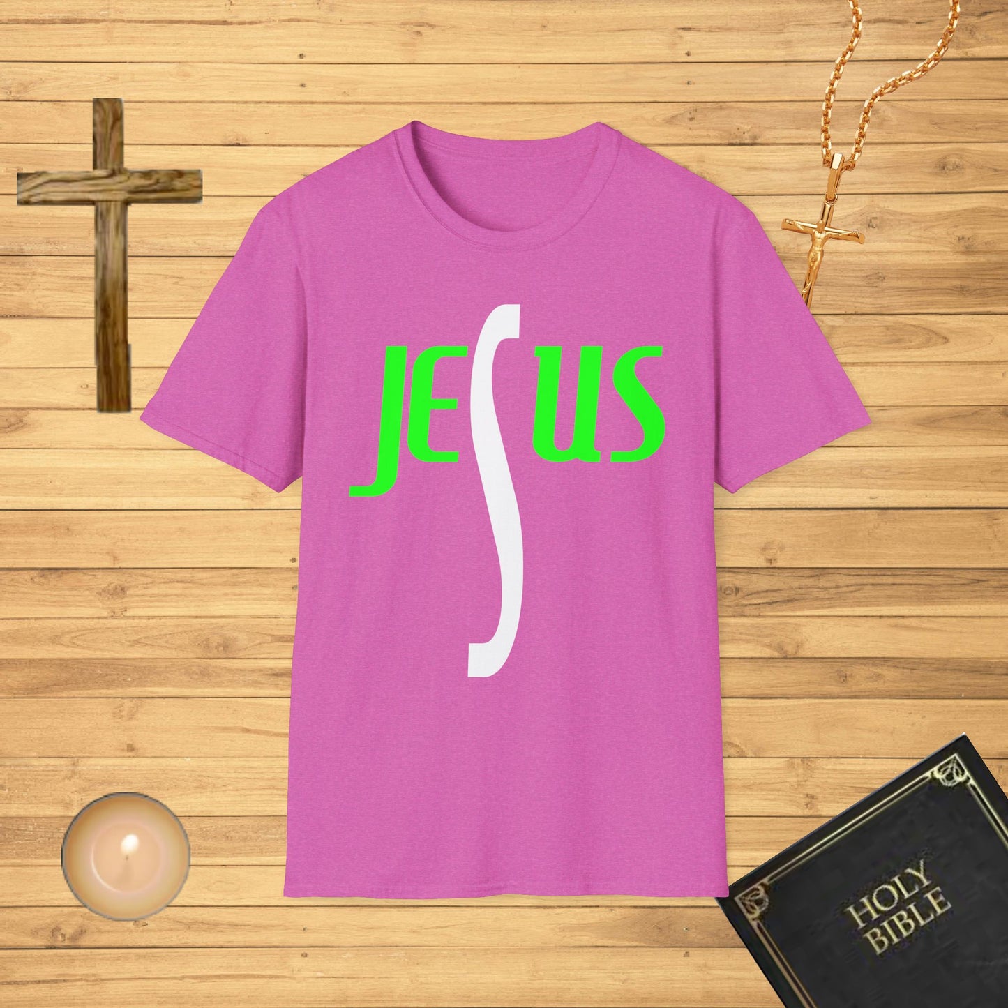 Jesus cross shape T-shirt