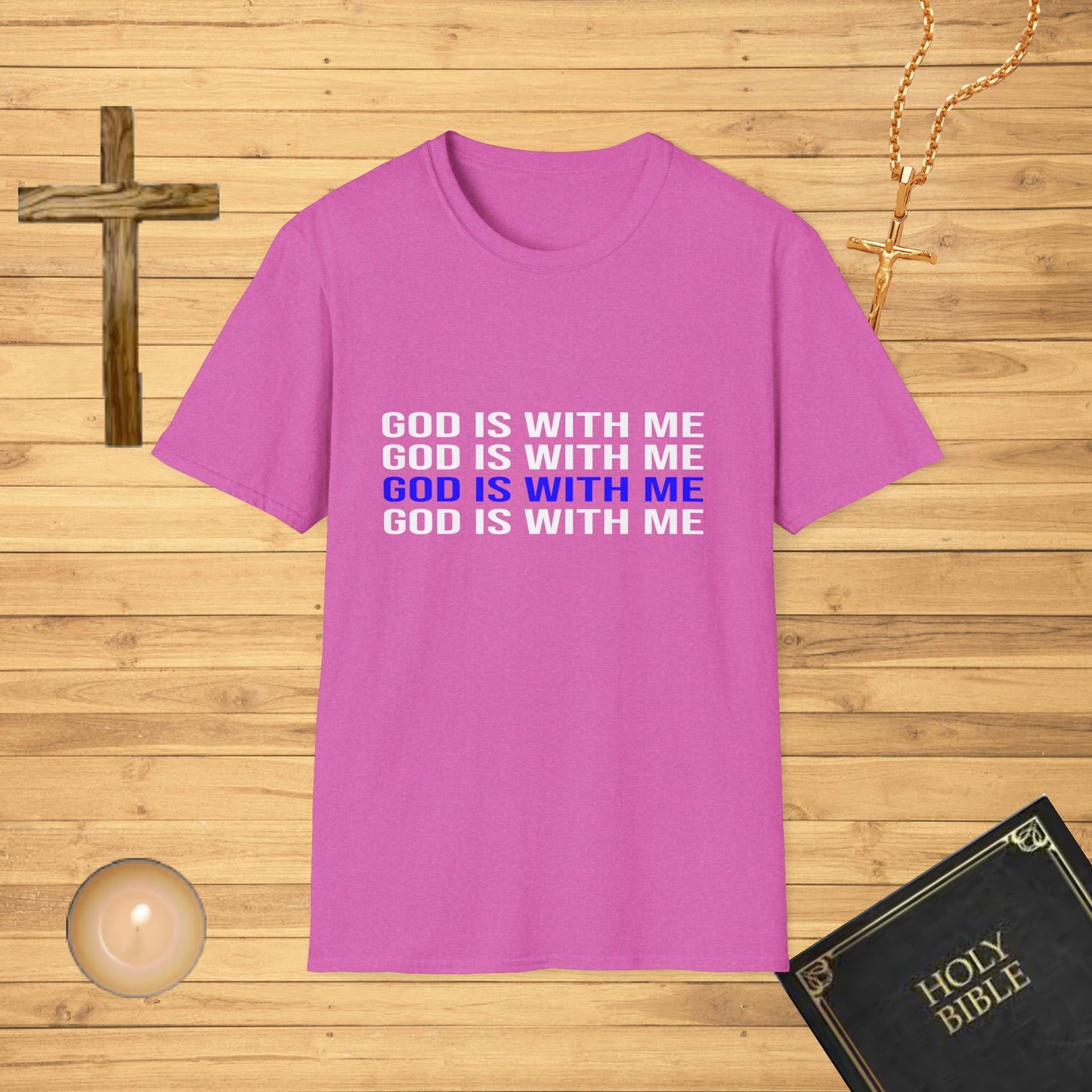 God is with me