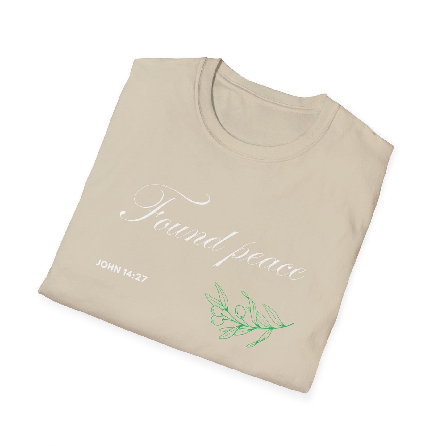Found Peace john 14:27 T-Shirt