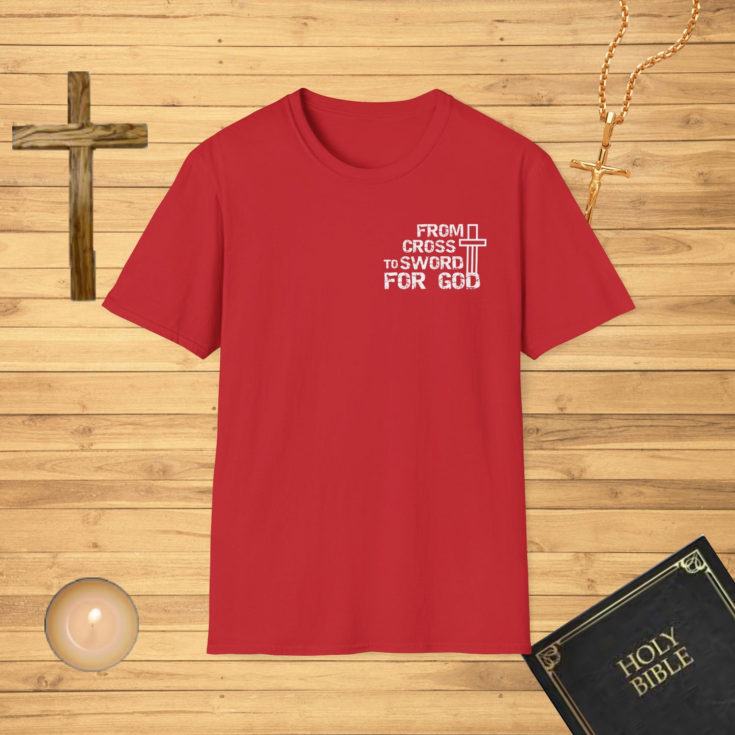 From cross to sword for God