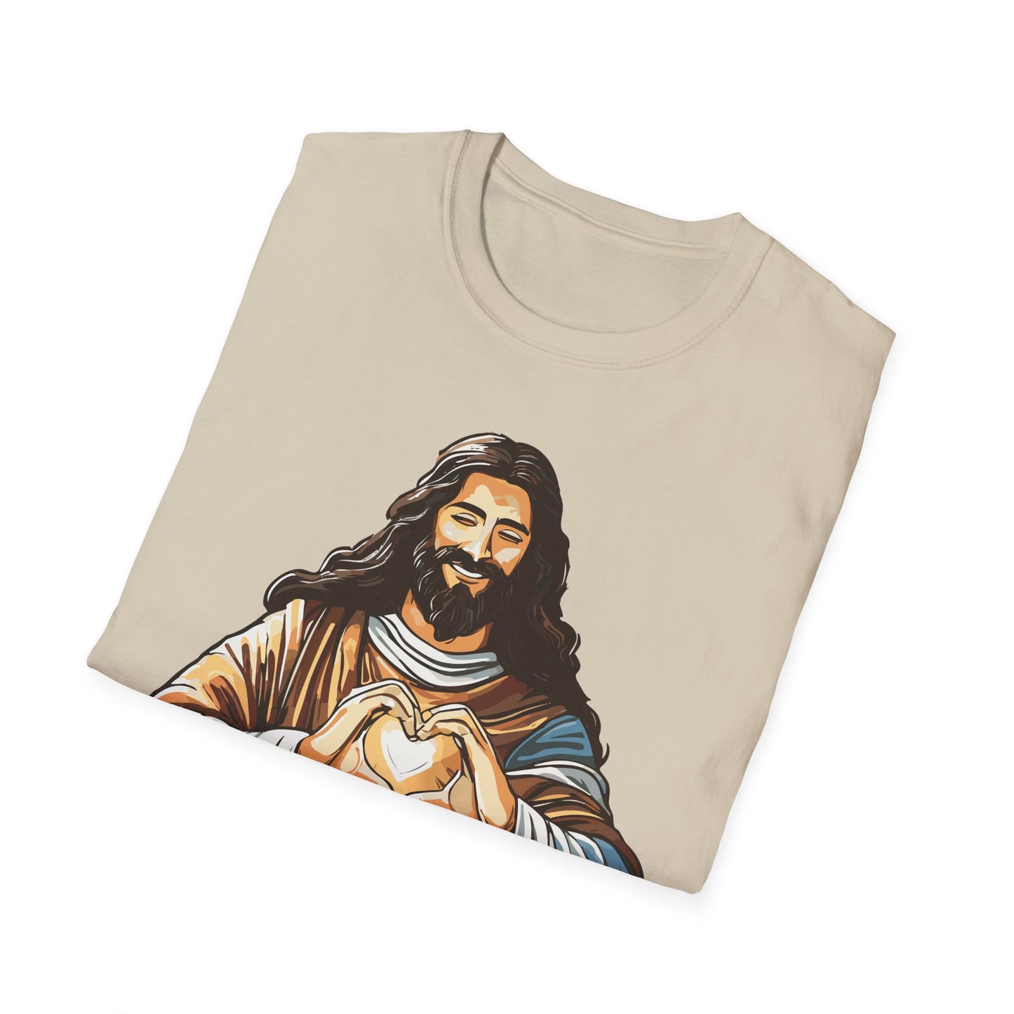 Jesus making a heart T-Shirt