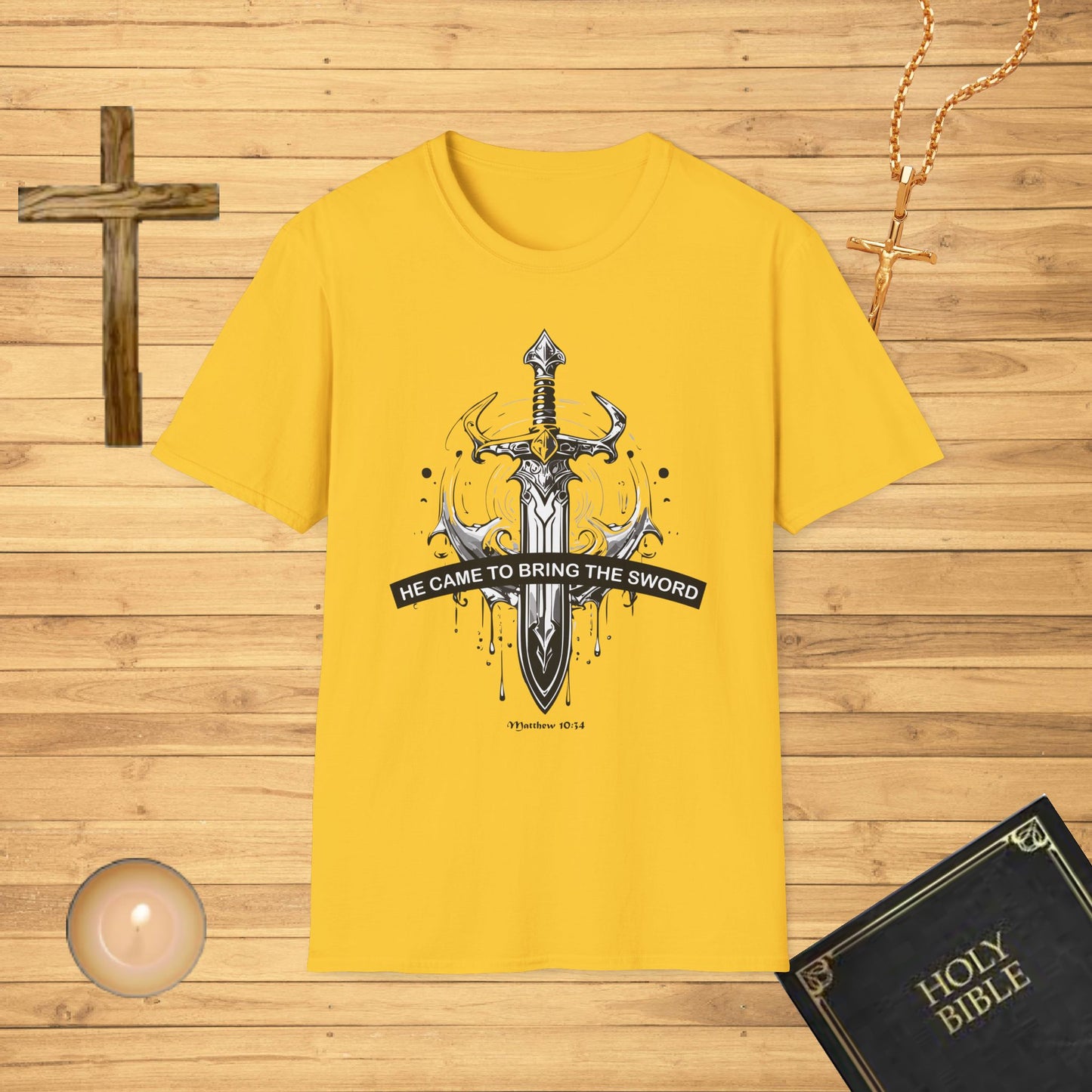 He came to bring the sword