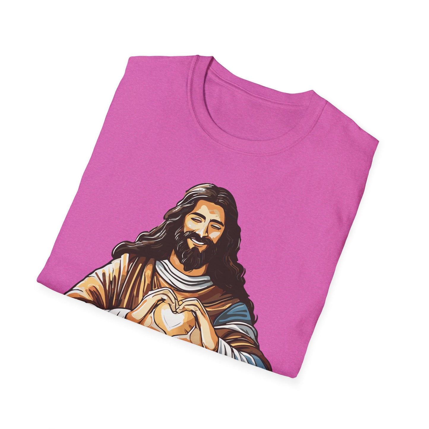 Jesus making a heart T-Shirt
