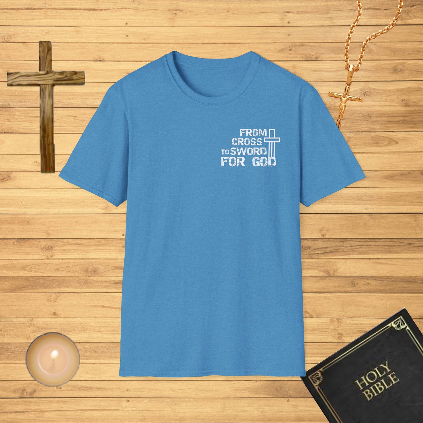 From cross to sword for God