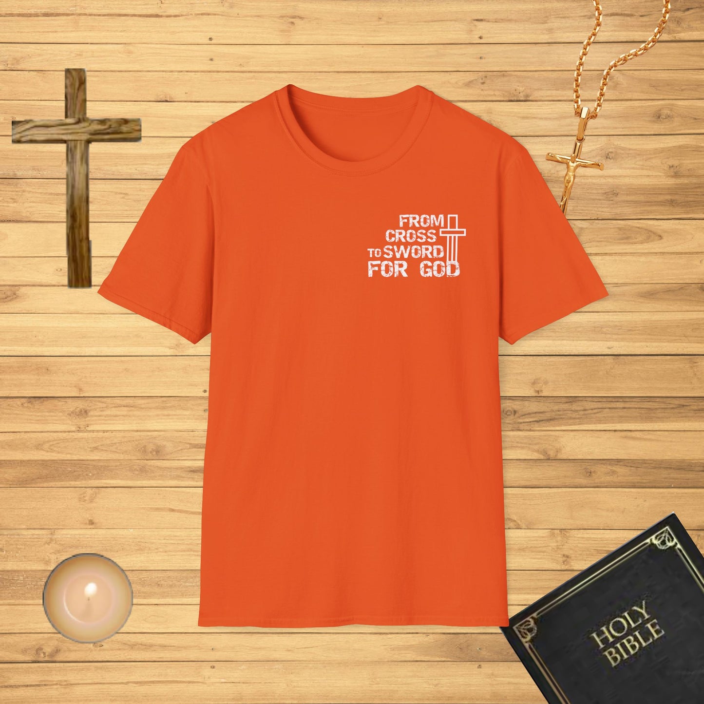 From cross to sword for God
