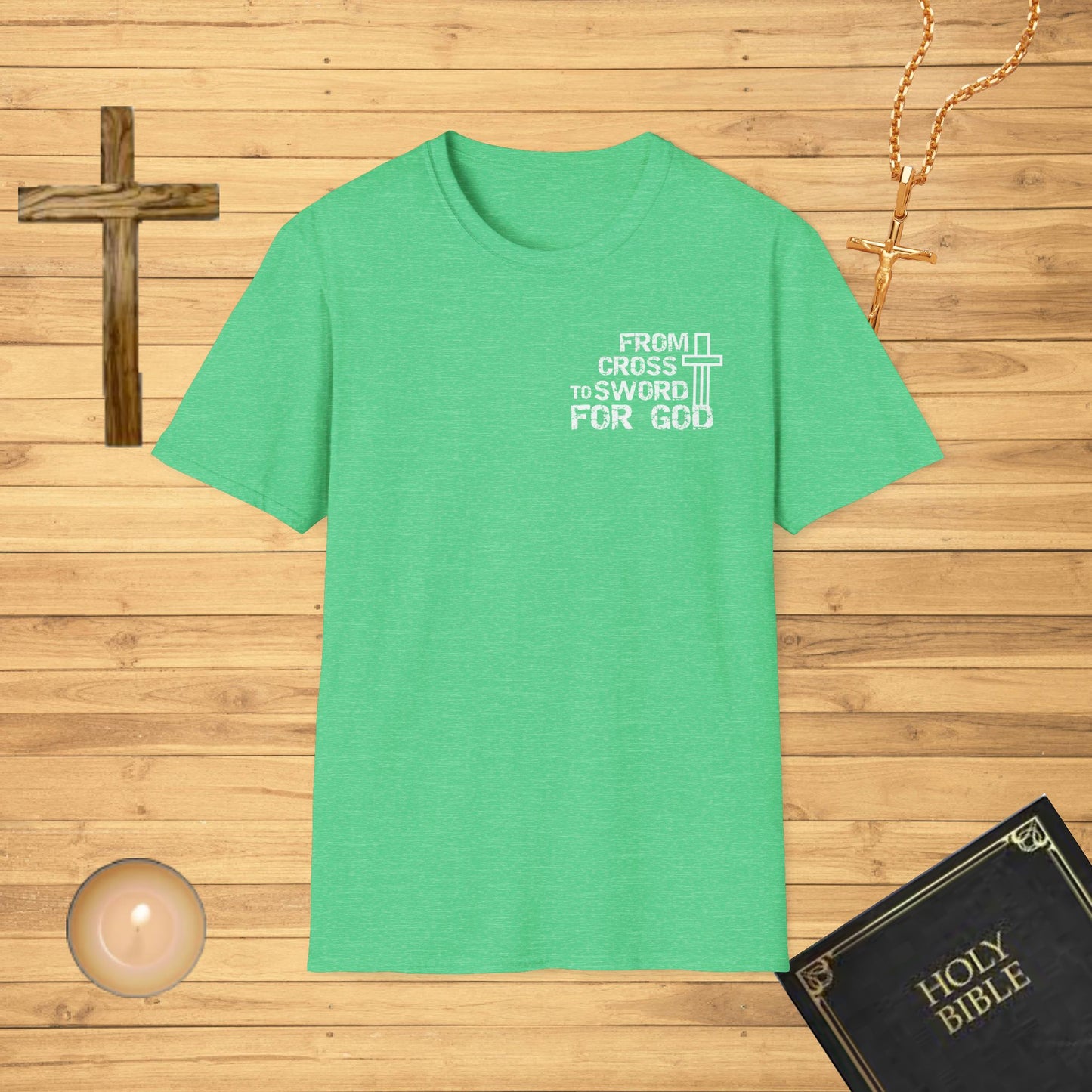 From cross to sword for God