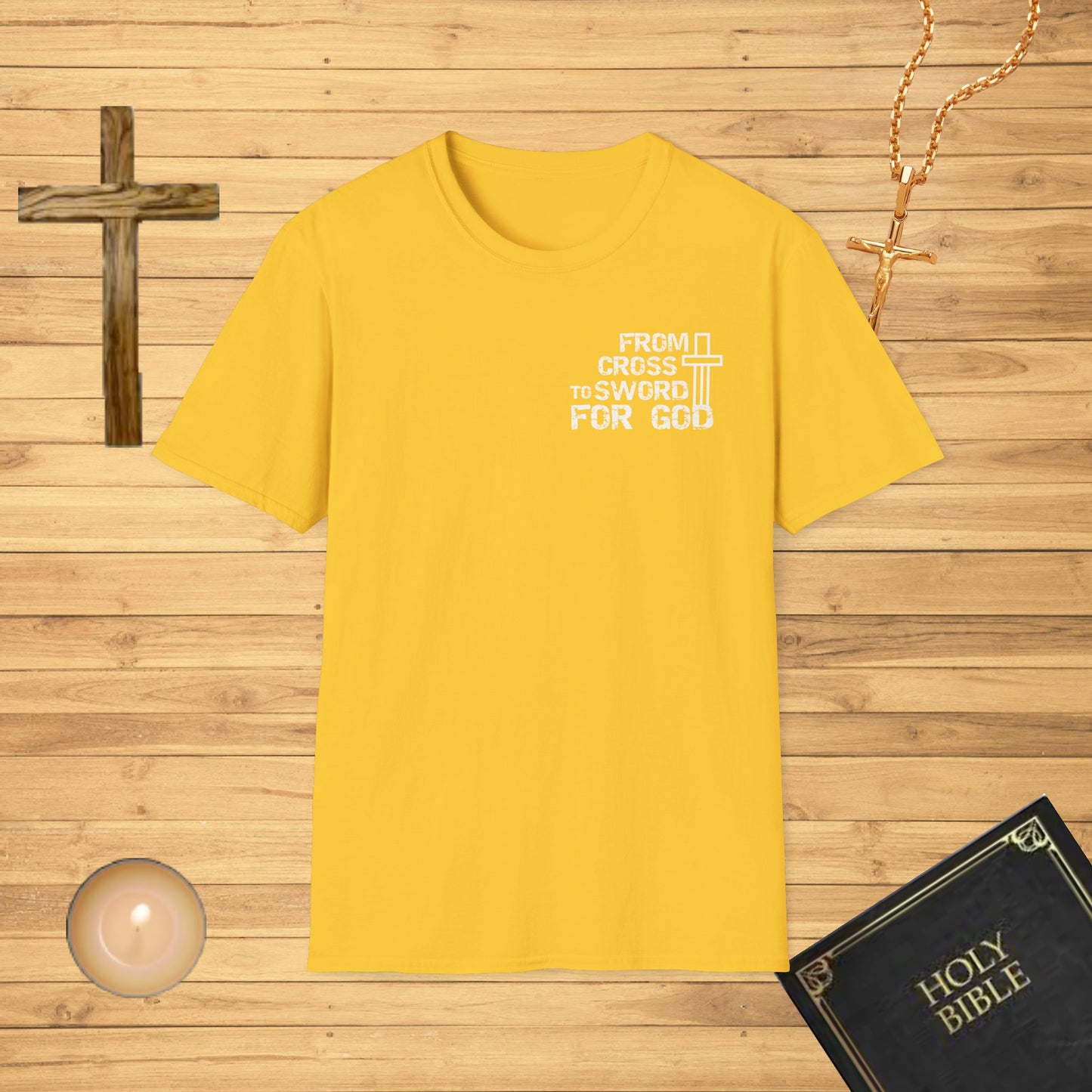 From cross to sword for God