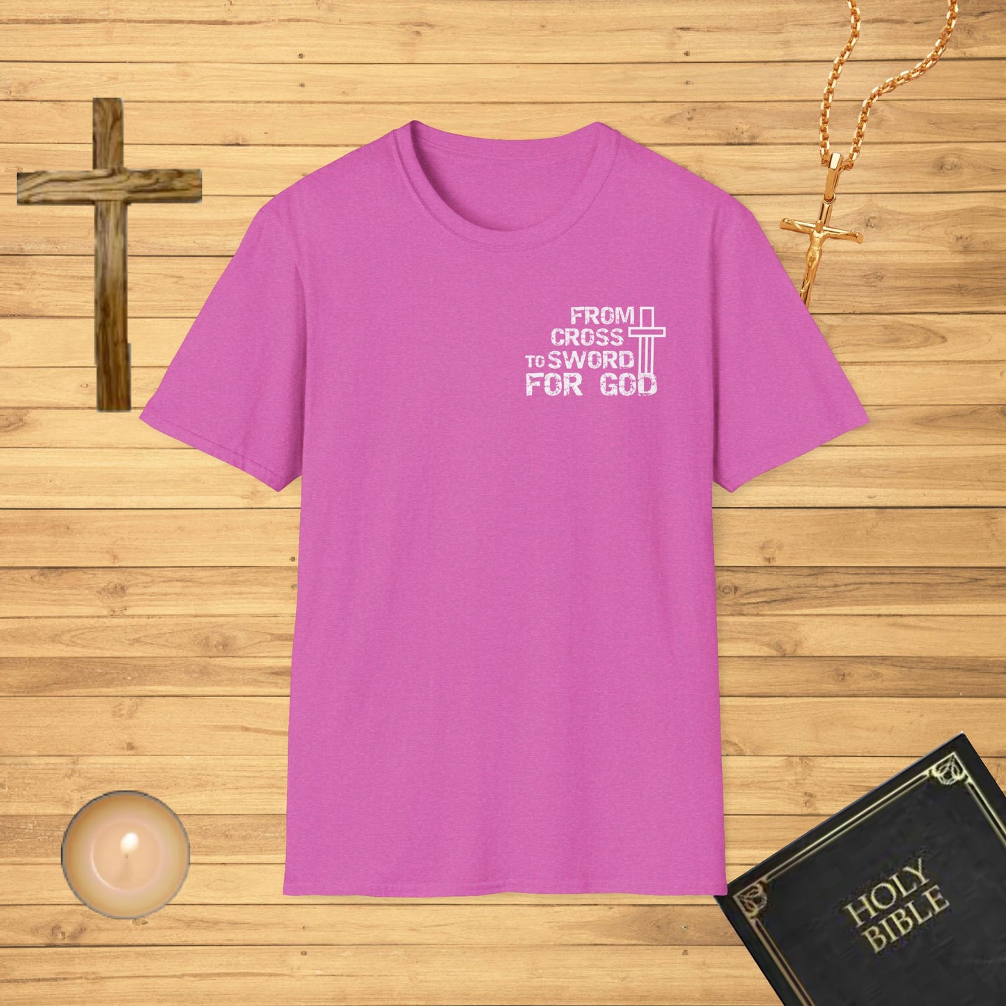 From cross to sword for God