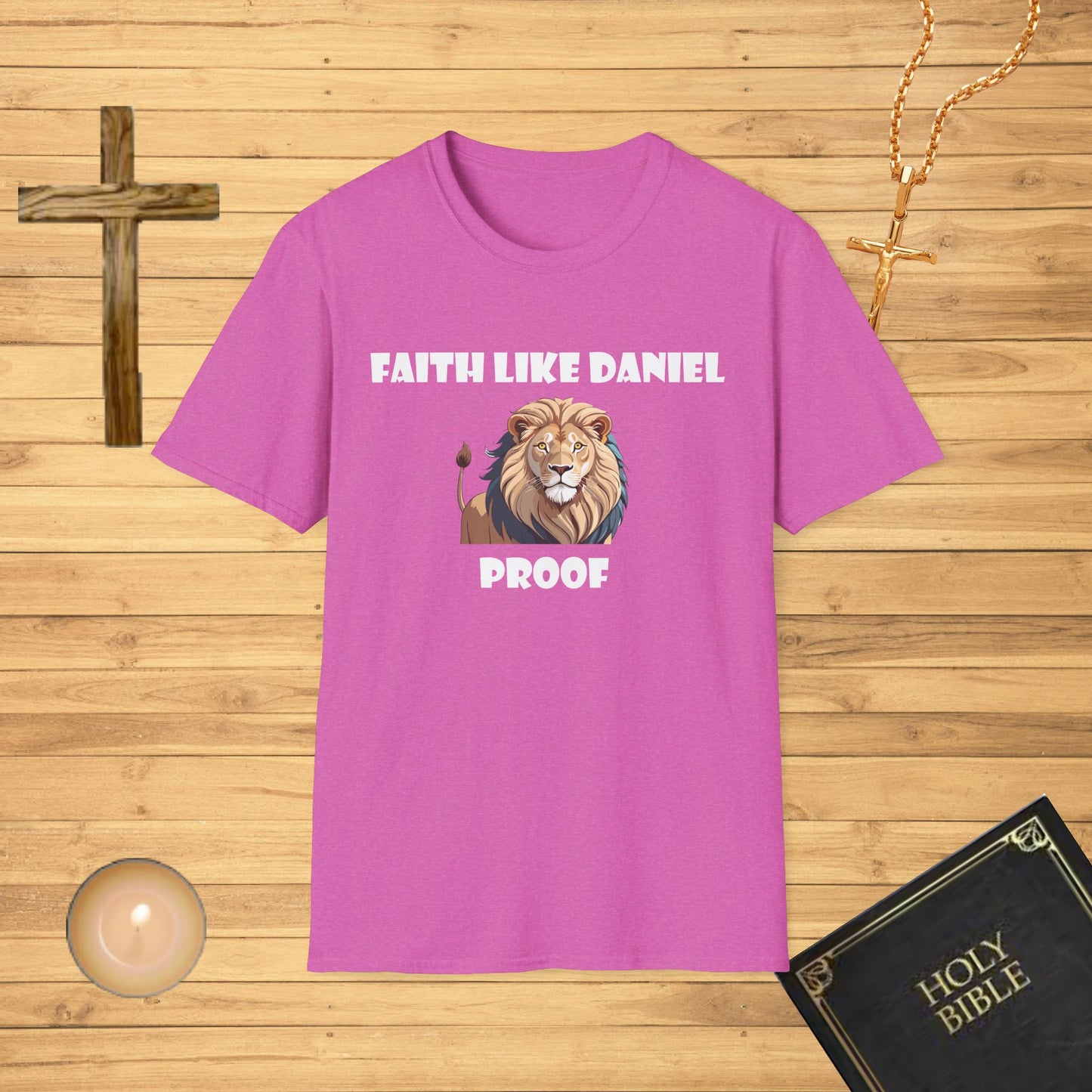 Faith like daniel, lion proof