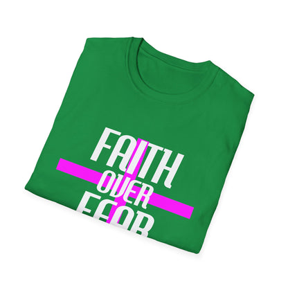 Faith over fear, pink