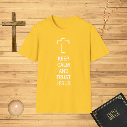 Keep calm and trust Jesus