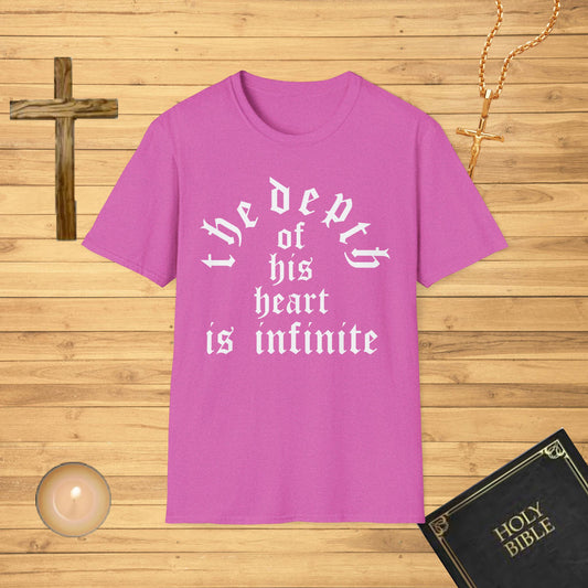 The Depth of His Heart is Infinite T-shirt