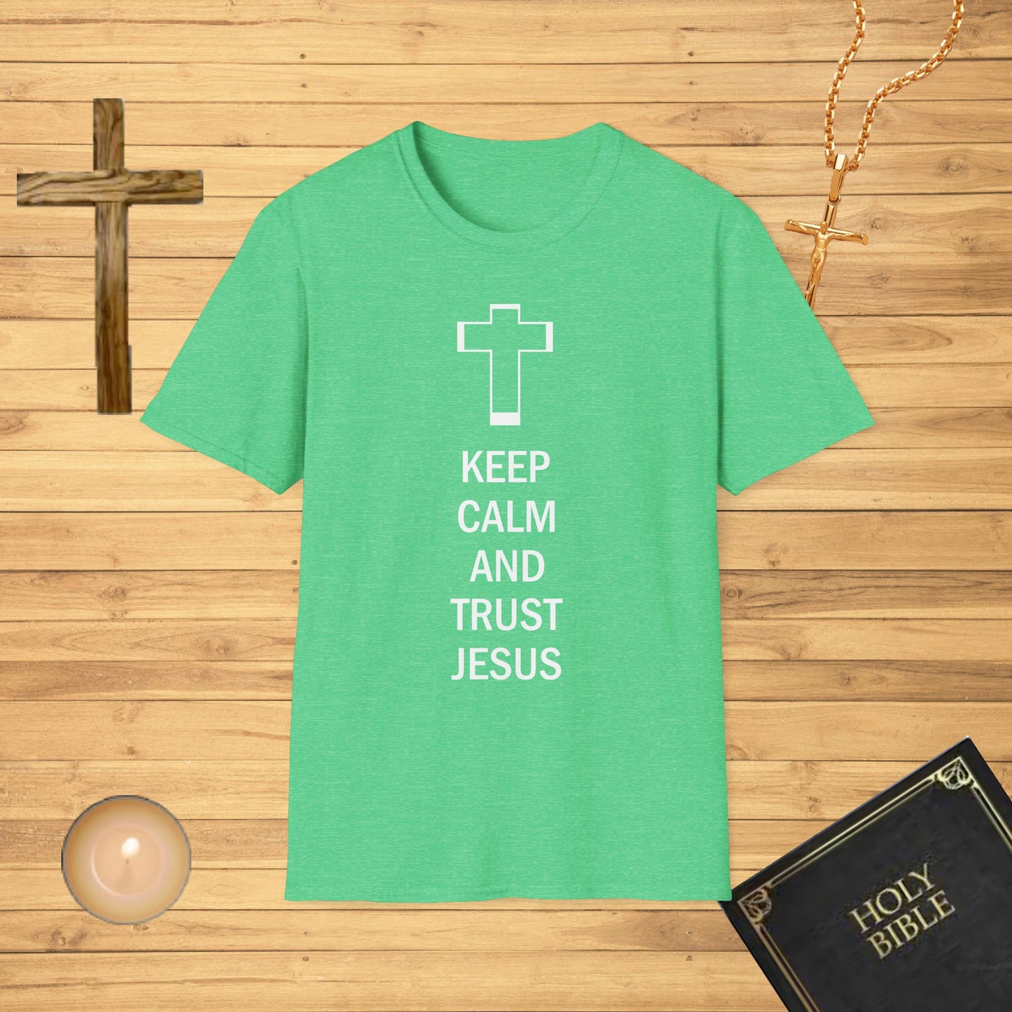 Keep calm and trust Jesus