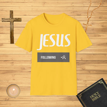 Jesus, following