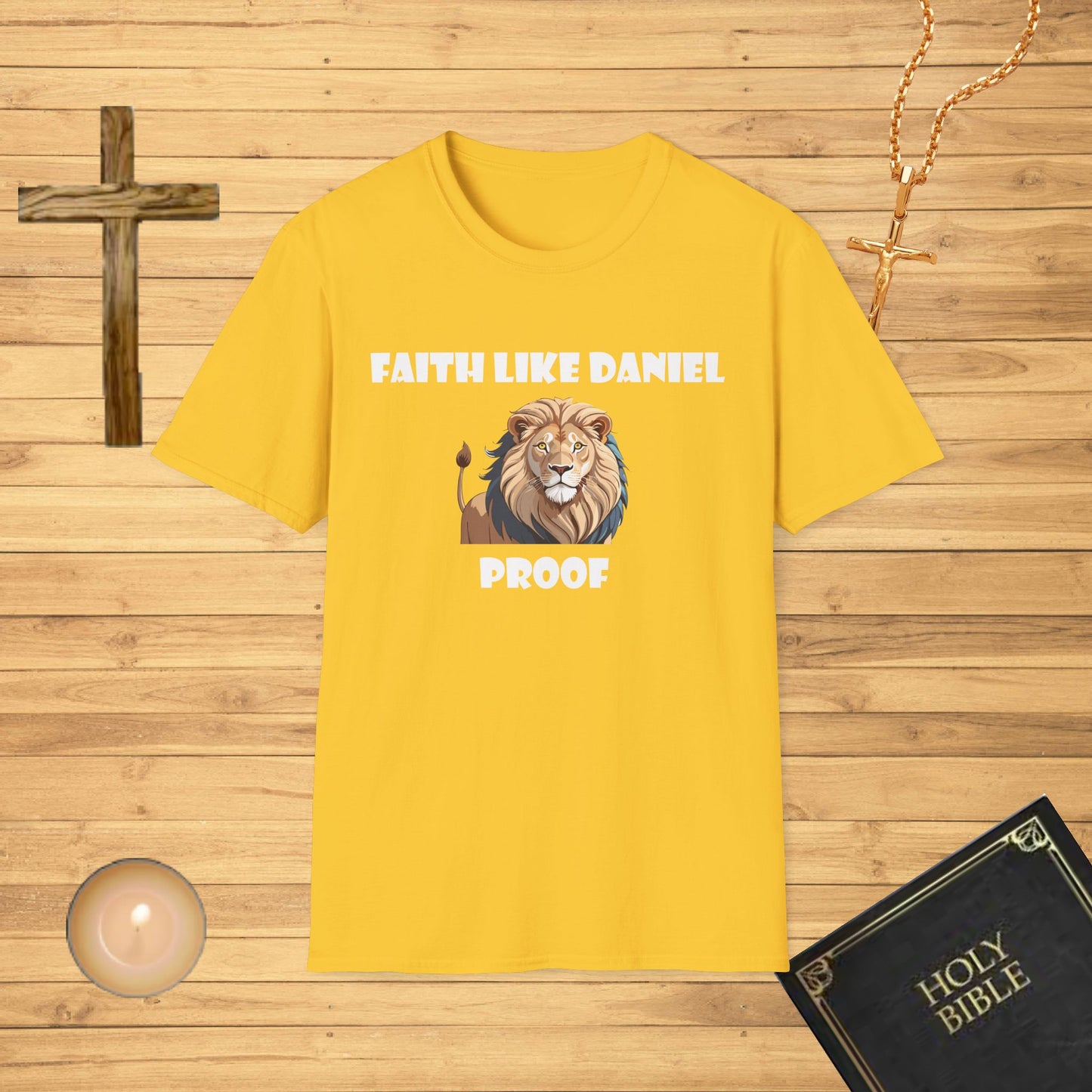 Faith like daniel, lion proof