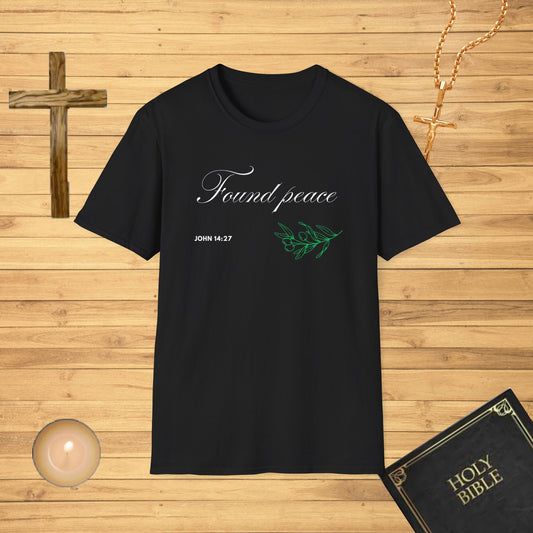 Found Peace john 14:27 T-Shirt