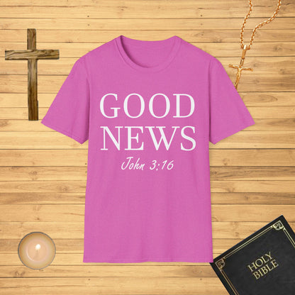 Good news, John 3:16