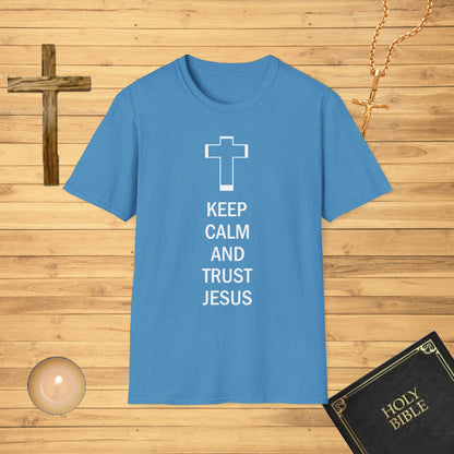 Keep calm and trust Jesus