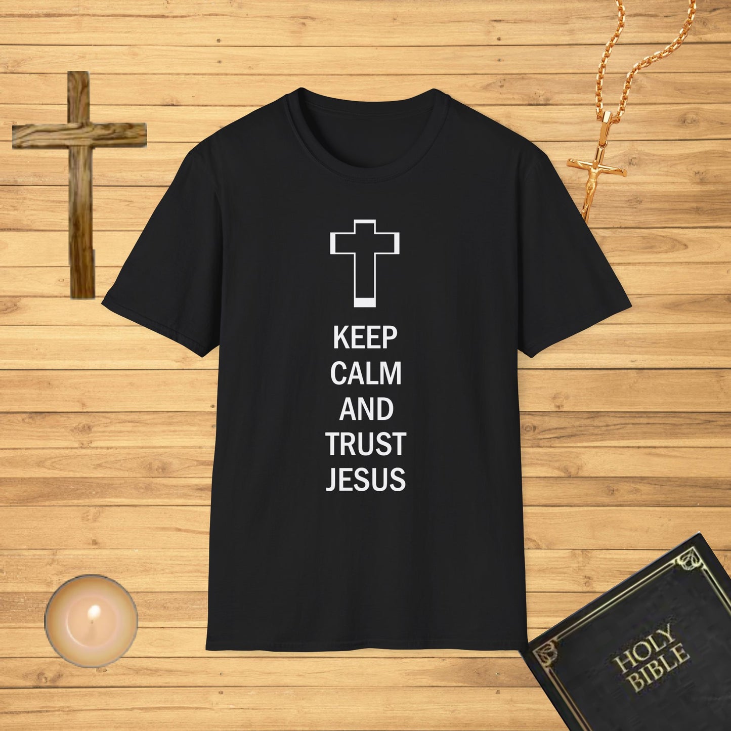 Keep calm and trust Jesus