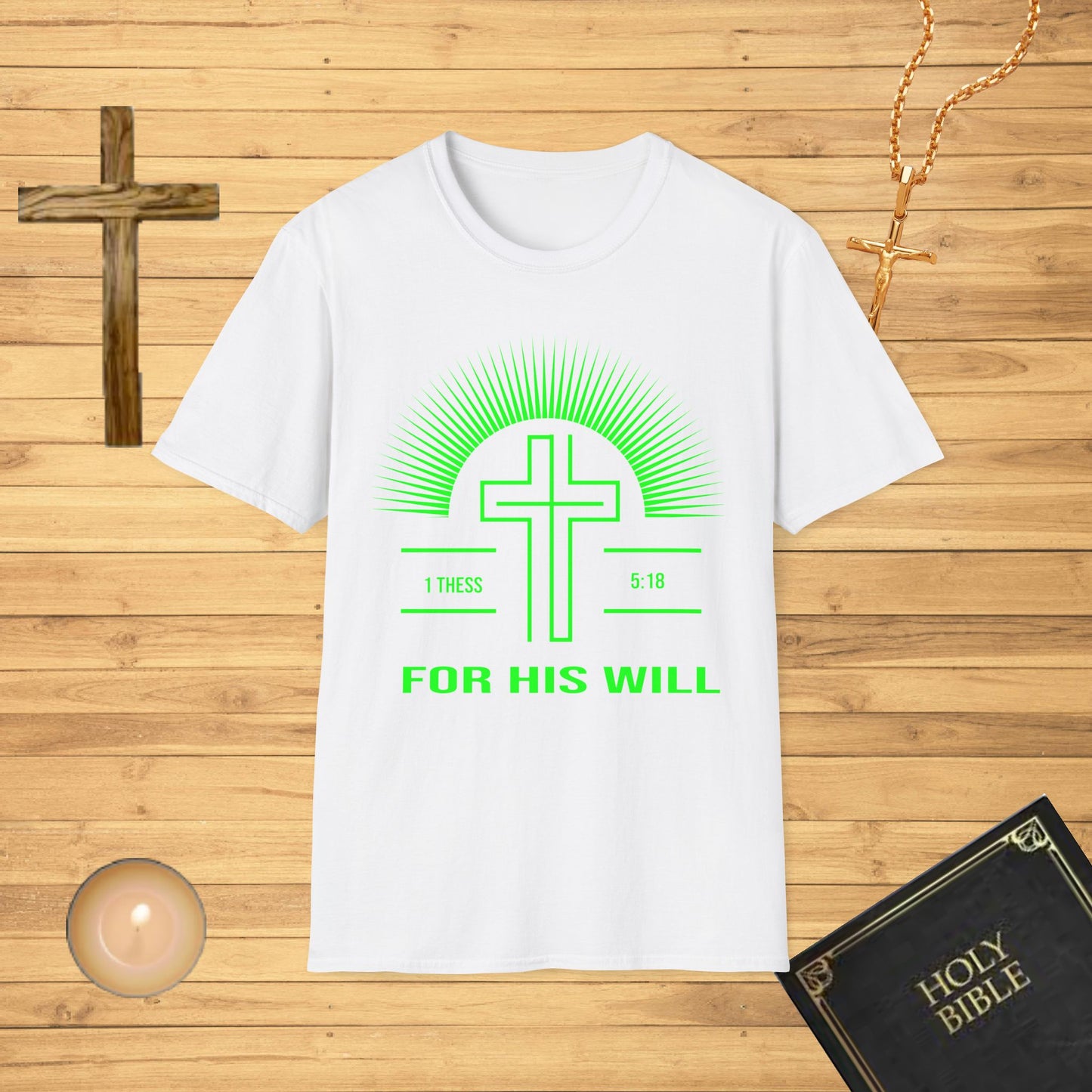 For his will